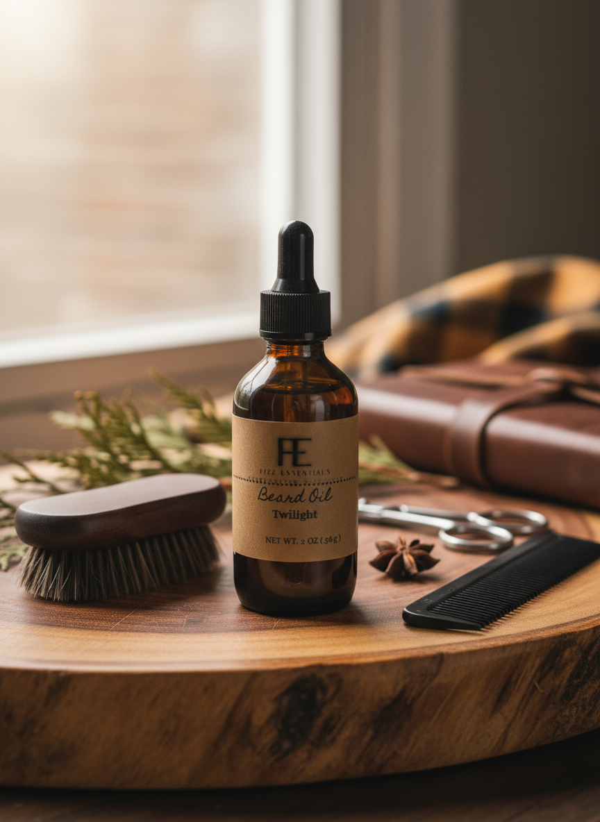 Beard Oil with Grooming Tools