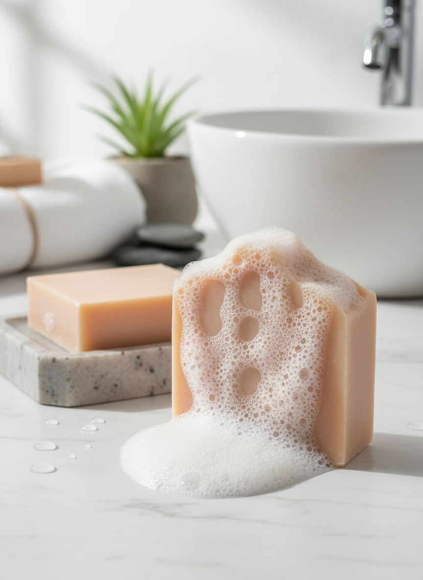 Calamine Soap with Lather