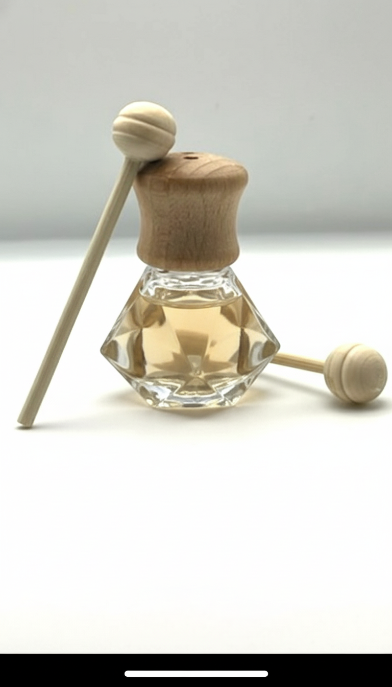 Car air freshener with liquid