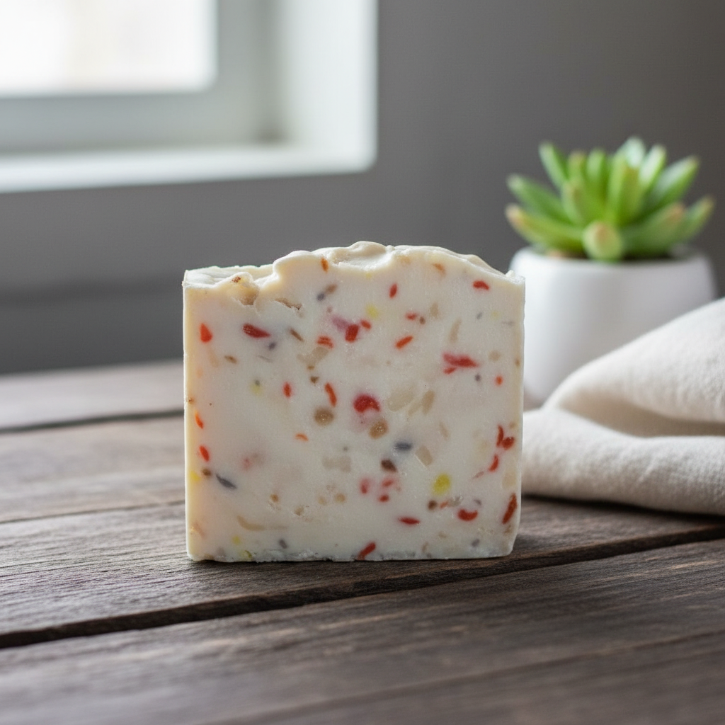 Confetti Soap Lifestyle Photo