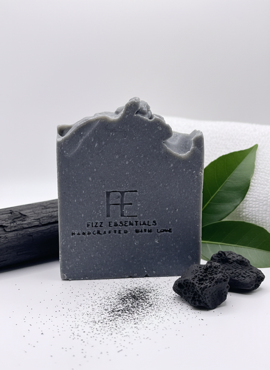 Enhanced Charcoal Soap - Closer View