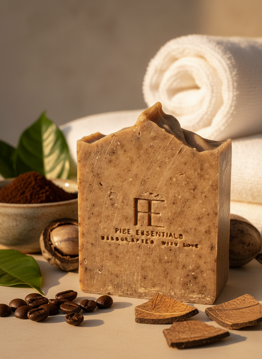 Enhanced Coffee with Tamanu Oil Soap