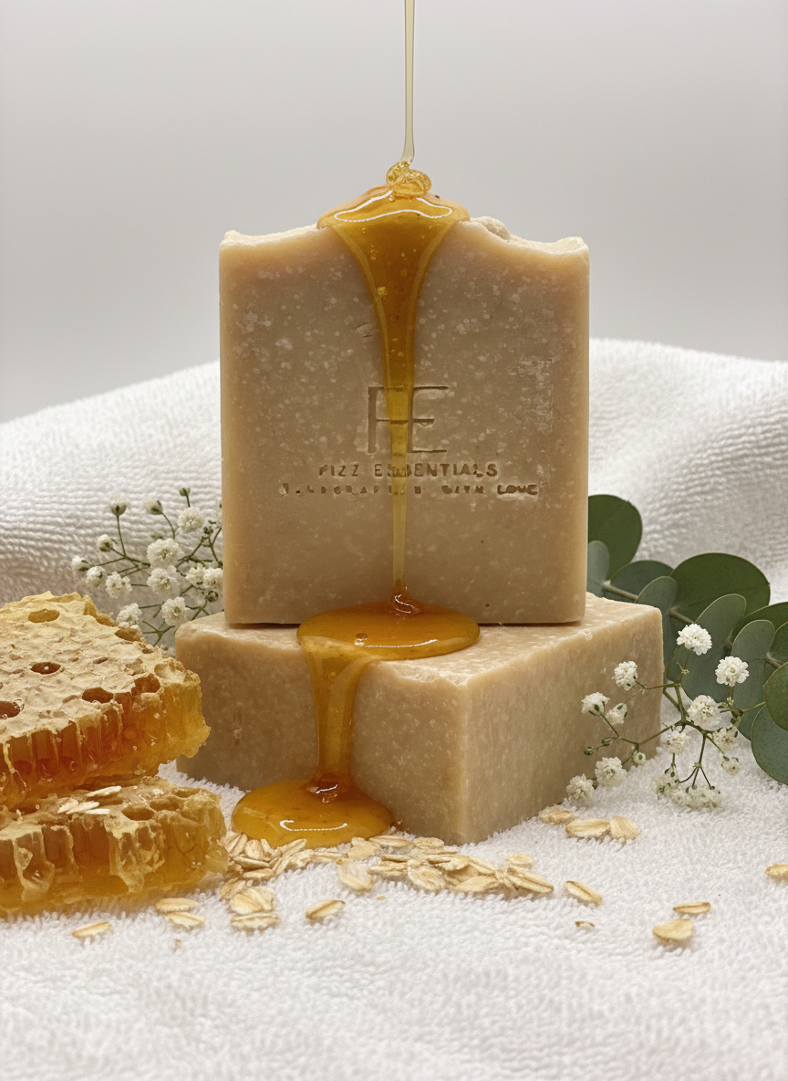 Enhanced Oatmeal and Honey Soap