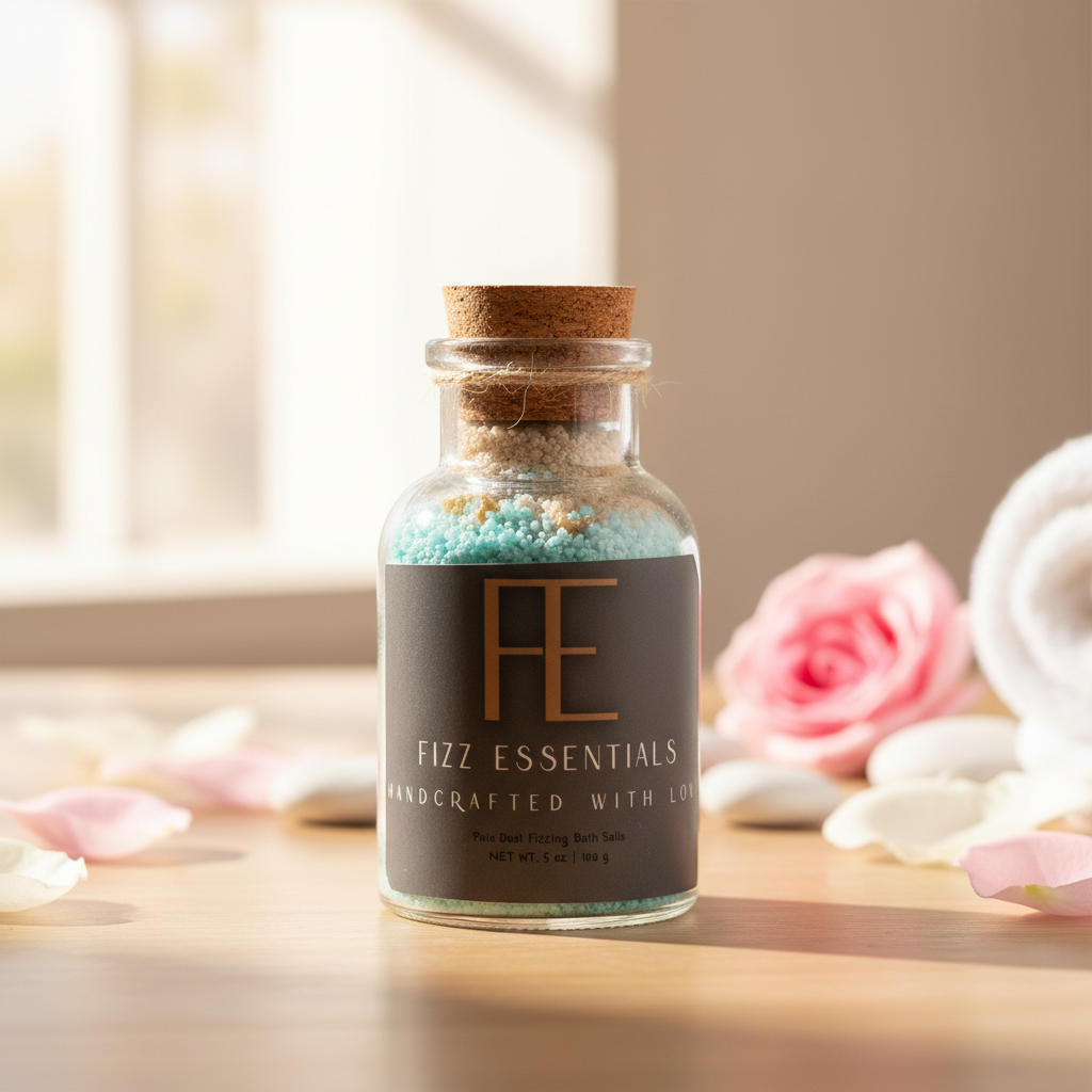 Enhanced Pink Cloud Fizzing Bath Salts