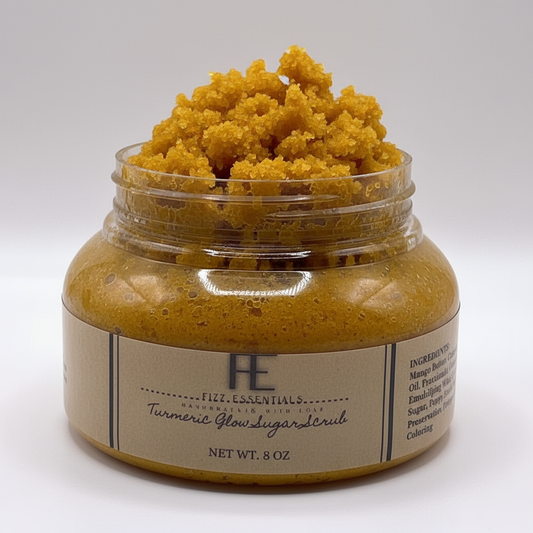 Enhanced Turmeric Sugar Scrub