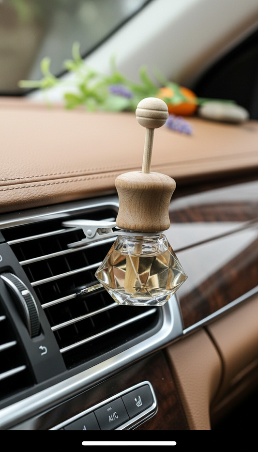 Enhanced Vent Car Air Freshener with Shorter Stick on Vent