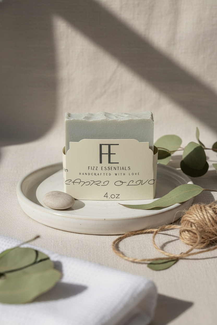 Premium styled Capri Olivo soap photo