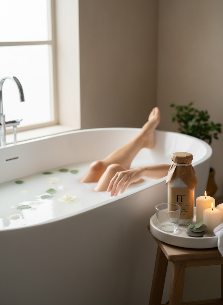 Relaxing Milk Bath