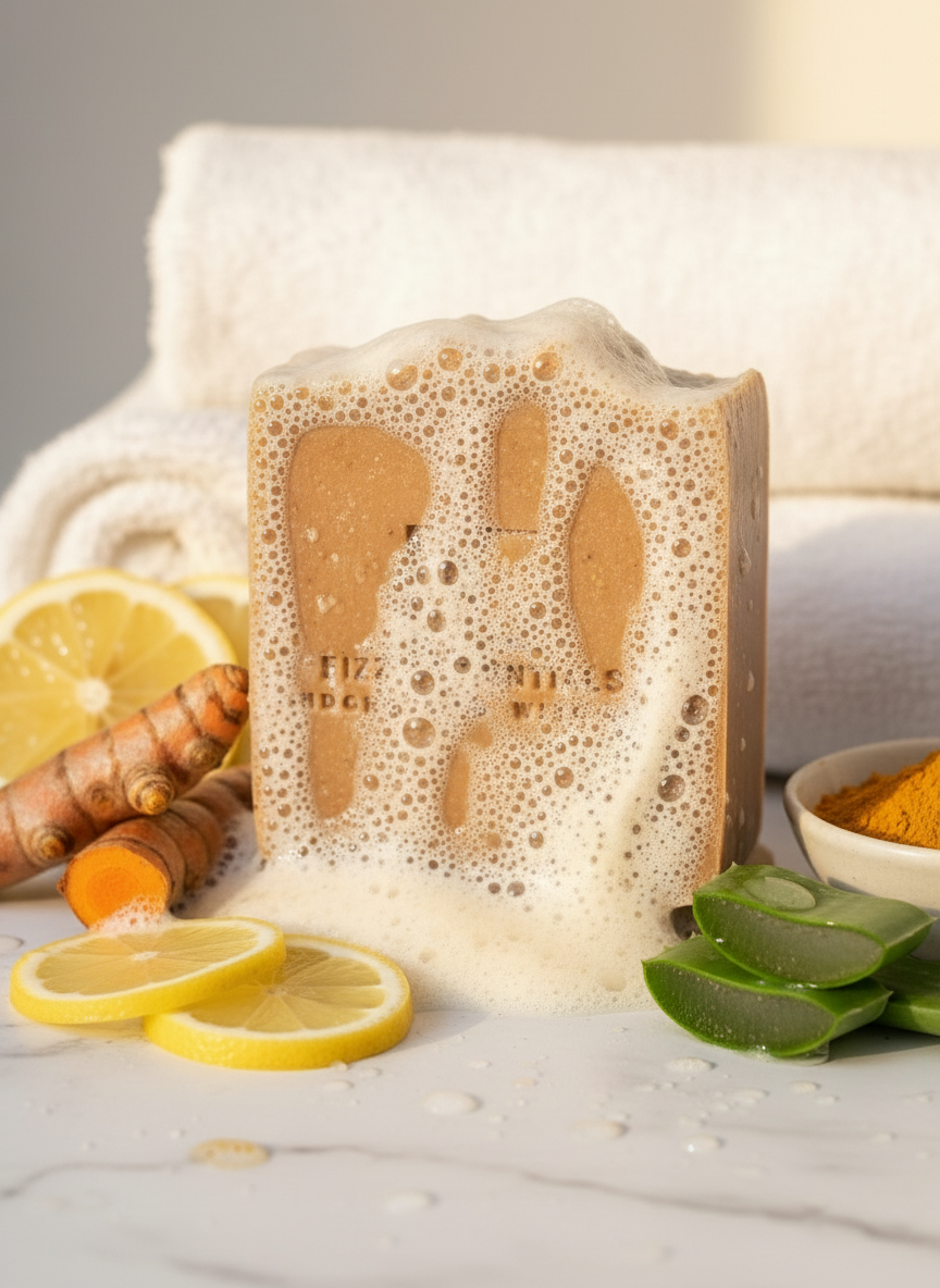 Turmeric Plus lather